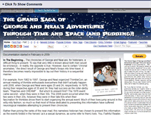 Tablet Screenshot of george-and-neal-are-awesome.info